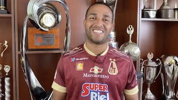 La felicidad de Yohandry Orozco volver a Deportes Tolima