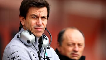 Toto Wolff director ejecutivo de Mercedes.