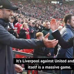 Liverpool vs Manchester United: Klopp says Utd cannot be underdogs