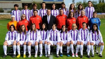 El Real Valladolid avanza en su vuelta al f¨²tbol femenino