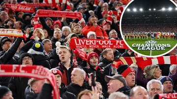 Liverpool fans ignite Anfield with powerful 'You'll Never Walk Alone' before Real Madrid battle