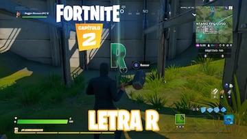 Fortnite Cap&iacute;tulo 2 - Temporada 1 | Desaf&iacute;o de Mar Adentro: busca la &quot;R&quot; escondida en la pantalla de carga de Forjado en Sorbete