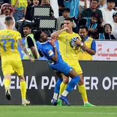 Al Hilal desespera a Cristiano: expulsado y sin final