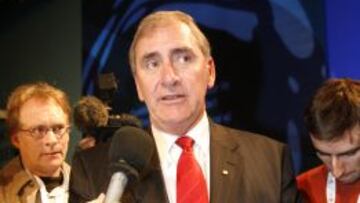 EL JEFE. John Fahey, presidente de la Agencia Mundial Antidopaje.