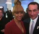 Krzyzewski, con Beyoncé: "Me sentí como si tuviera 13 años"