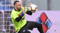 David Ospina, arquero del Napoli y la Selecci&oacute;n Colombia.