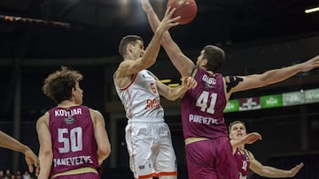Ojeleye rescata a un Valencia Basket dubitativo