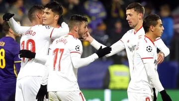 Sevilla empata en casa del Maribor y avanza a octavos