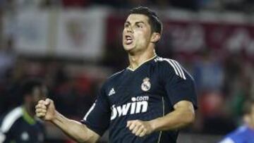 <b>CON RABIA. </b>Cristiano celebró efusivamente los cuatros goles que marcó el pasado sábado en Sevilla.