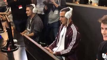 Lucas Vázquez en IFEMA.