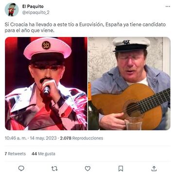 Los mejores memes de Eurovisión 2023