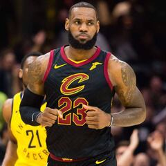 La versión más destructiva de LeBron (46) salva a los Cavaliers