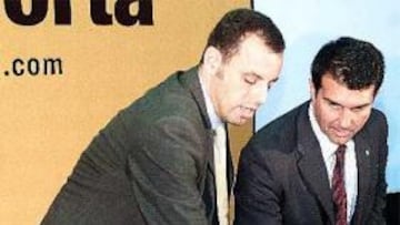 <b>MALA RELACIÓN.</b> Rosell asegura que paulatinamente se dio cuenta de cómo era Laporta.