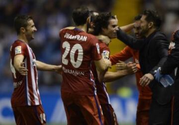 Imágenes de Jackson ante el Depor en la fecha 10 de Liga