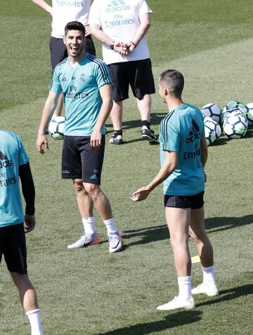 Marco Asensio y Lucas Vázquez.