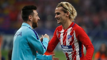 Griezmann y Messi.