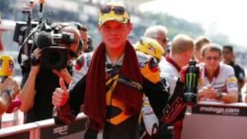 Tito Rabat, líder del Mundial de Moto2.