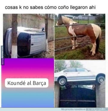 Los memes, sin piedad con la abultada derrota del Barcelona