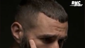 Benzema habla con un medio francés