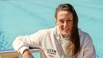 Mireia Belmonte reapareció tras cuatro meses.