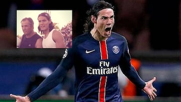 El padre de Cavani pidió quitar a su hijo para no arruinarse