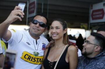Previa del partido entre Universidad de Chile y Colo Colo disputado en el estadio Monumental de Santiago, Chile.