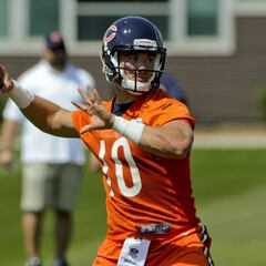 Trubisky pidió consejo a Manning, Luck y Roethlisberger