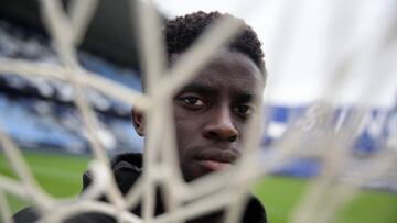 N'Diaye posando para AS en La Rosaleda.