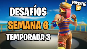 Fortnite Cap&iacute;tulo 2: gu&iacute;a de desaf&iacute;os de la Semana 6 de la Temporada 3