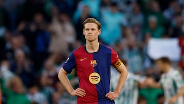 Frenkie de Jong, en Heliópolis.