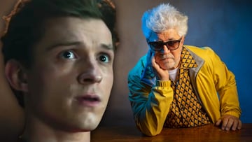 Pedro Almodóvar y Tom Holland.