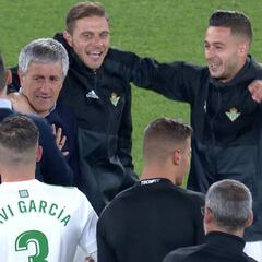 Hay nuevo héroe en el Betis: la emoción incontrolable de Setién