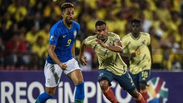 Eddie Segura analizó el empate de Colombia ante Brasil en el Torneo Preolímpico.