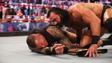 Drew McIntyre ataca a Randy Orton en Raw.