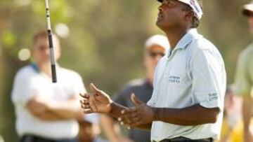 <b>FELIZ. </B>Singh se ha convertido en el primer jugador en superar los 10 millones de dólares en ganancias en un año.