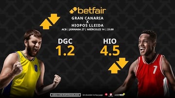 Dreamland Gran Canaria vs. Hiopos Lleida: horario, dónde ver, pronósticos, estadísticas y clasificación