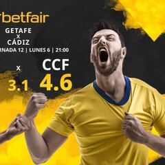 Getafe CF vs. Cádiz CF: horario, TV, estadísticas, clasificación y pronósticos
