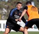 Hazard y Carvajal están listos; Benzema, de nuevo al gimnasio
