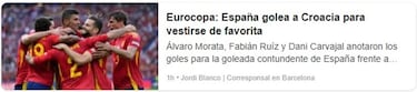 España asusta a Europa