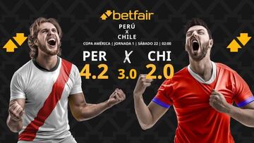 Pronósticos Perú vs. Chile: horario, TV, estadísticas y clasificación