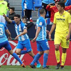 Resumen y gol del Málaga-Villarreal de la Liga Santander