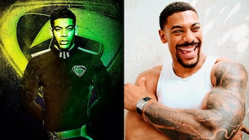 Aaron Pierre cambio físico Lanterns