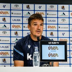 Ansotegi: “En principio están todos los jugadores disponibles para el partido ante el Valladolid”