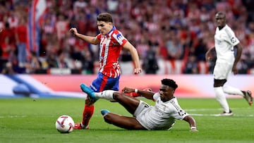 29/09/24 PARTIDO PRIMERA DIVISION
ATLETICO DE MADRID - REAL MADRID
JULIAN ALVAREZ AURELIEN TCHOUAMENI