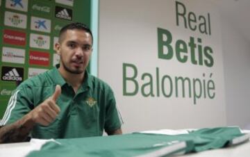 Vargas, nuevo jugador del Betis. 