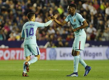 Coutinho acercó al Barcelona con el 2-1.