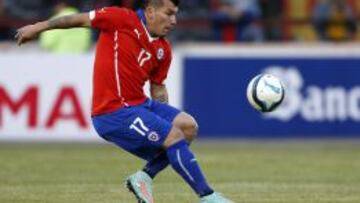 Gary Medel s&oacute;lo registra una expulsi&oacute;n en el &uacute;ltimo a&ntilde;o y medio.