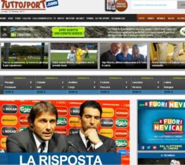 Portadas de la prensa extranjera