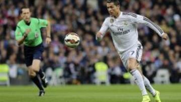 Cristiano marcó al fin su primer gol en Liga el Bernabéu en 2015