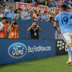 Jesús Medina es el jugador de la semana 20 en la MLS